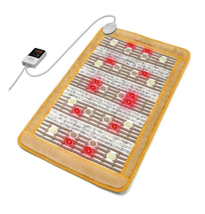 Matelas infrarouge chauffant et lumière photonique