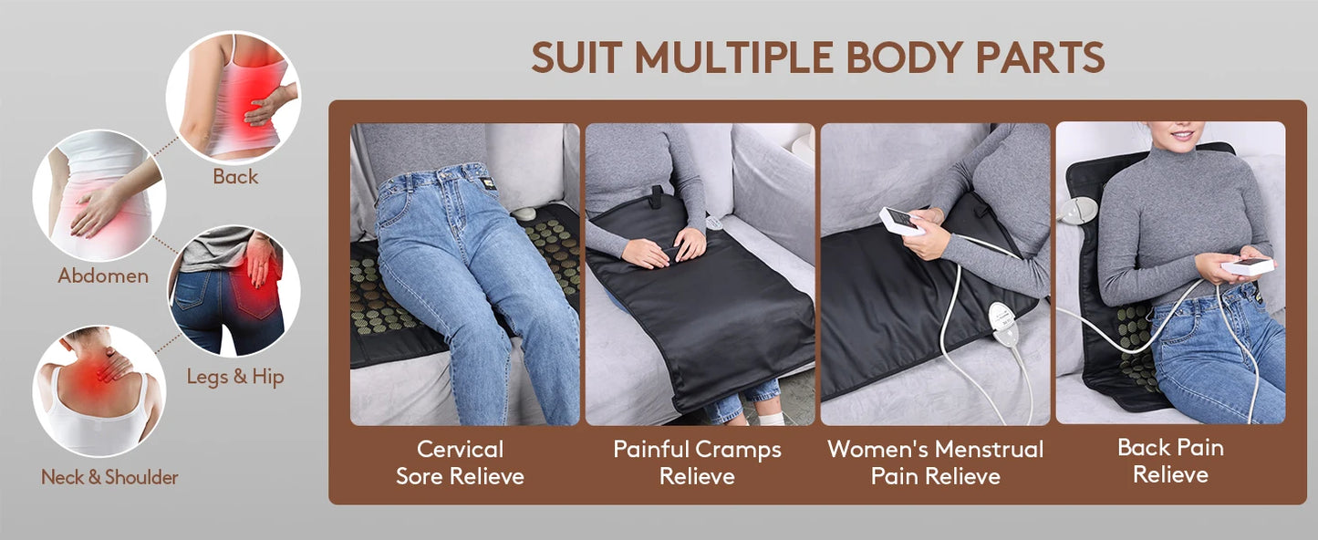 Matelas infrarouge chauffant (Tourmaline)